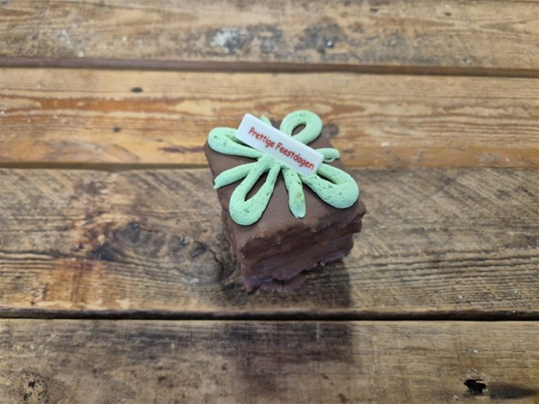 Kerstgebakje (aardbei)